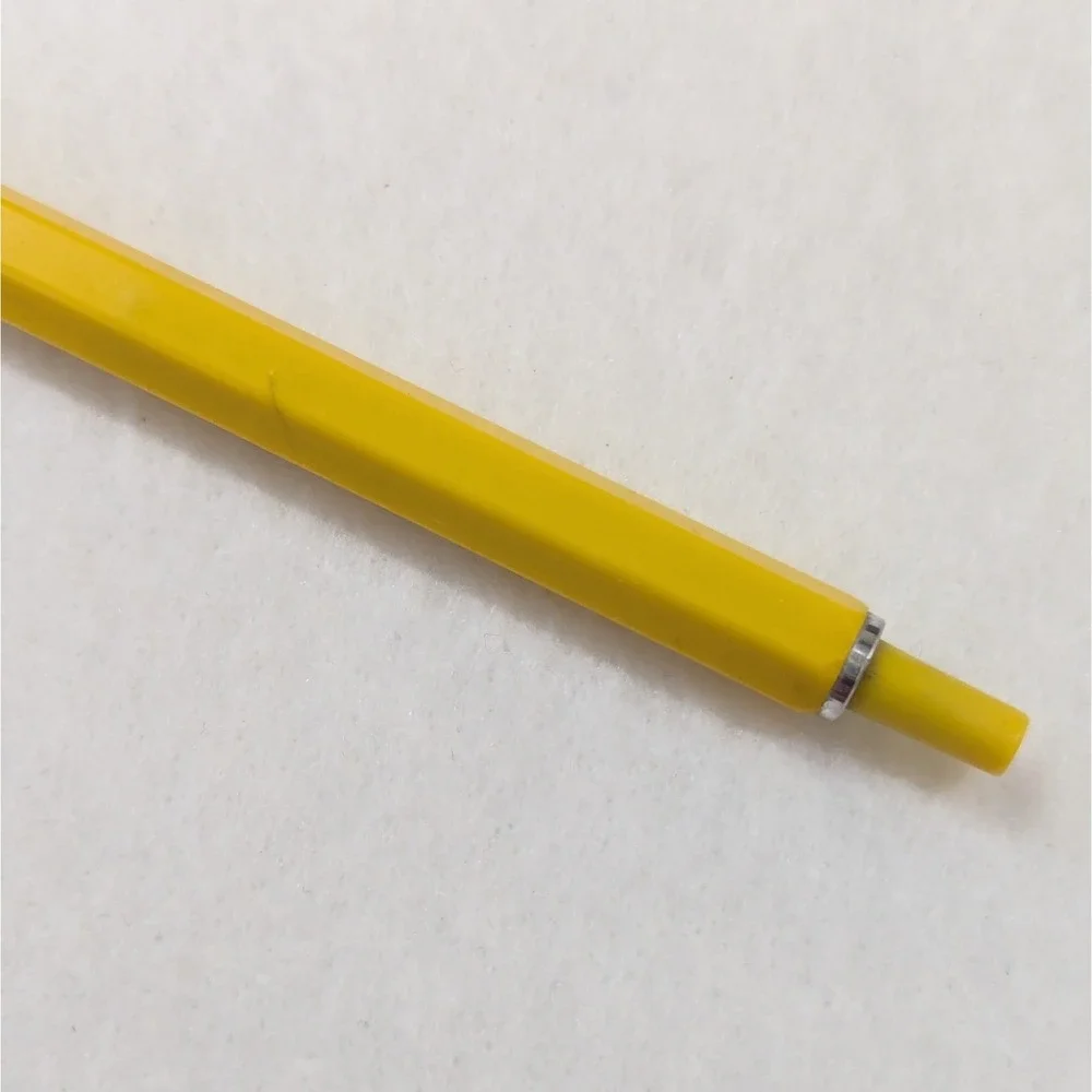Vintage Yellow A.W. FABER USA Sure Grip 6803 Graphing Mechanical Lead Holder
